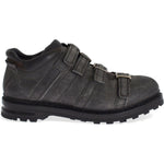 Dolce & Gabbana Gray Leather Ankle Strap Shoes Boots MOM26116-2