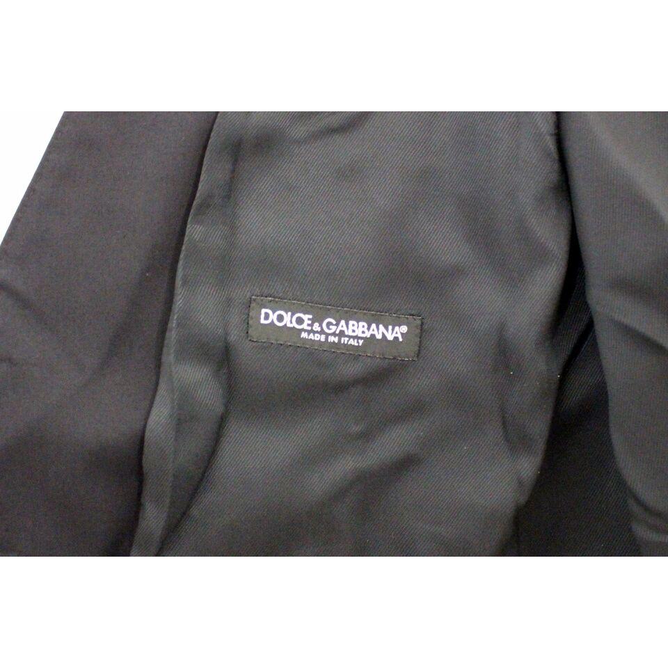 Dolce & Gabbana Blue Cotton Stretch Dress Vest Blazer VES10068-1