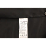 Dolce & Gabbana Gray Wool Stretch Dress Vest Jacket Blazer VES10061-1