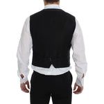Dolce & Gabbana Gray Wool Blend Vest Gilet Weste GSS12041-1