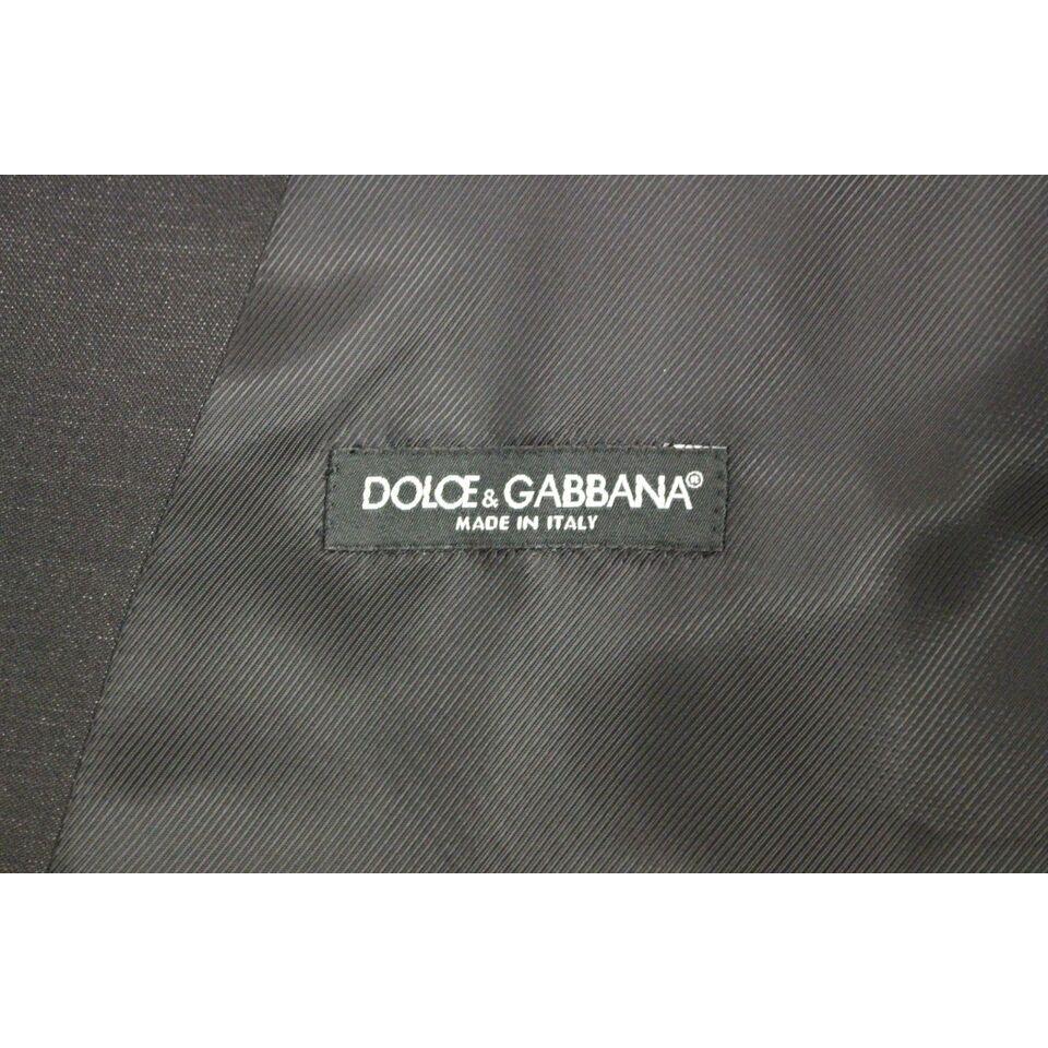 Dolce & Gabbana Elegant Gray Wool Blend Dress Vest Dolce & Gabbana Dim Gray