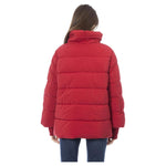 Baldinini Trend Red Polyamide Women Jacket BA-23663-3XL