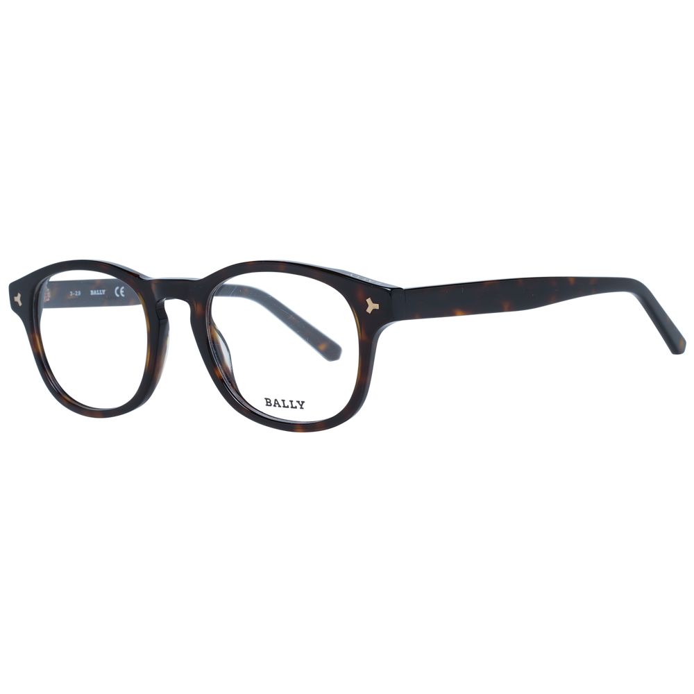 Bally Brown Men Glasses Frame