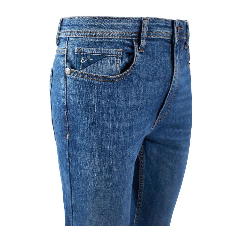 Yes Zee Chic Dark Wash Comfort Denim Jeans Yes Zee Dark Slate Blue