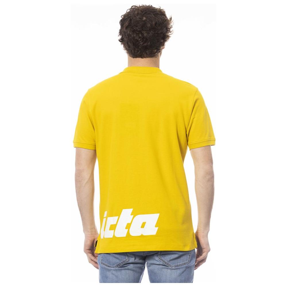 Invicta Yellow Cotton Men Polo Shirt