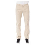 Trussardi Beige Cotton Men Trouser TR-24074-IT52 | XL