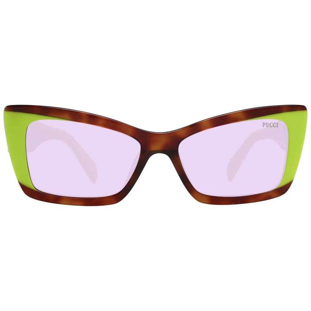 Emilio Pucci Multicolor Women Sunglasses Emilio Pucci Saddle Brown