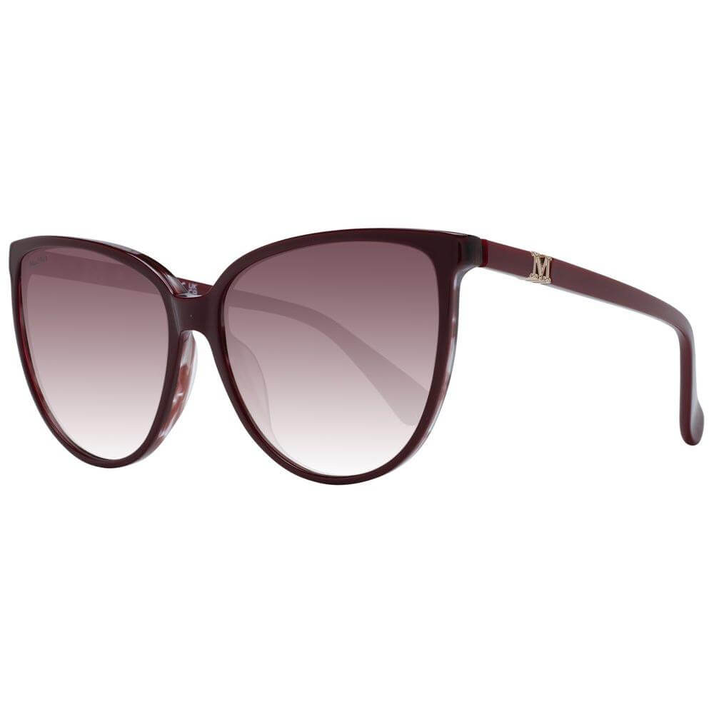 Max Mara Burgundy Women Sunglasses Max Mara Slate Gray