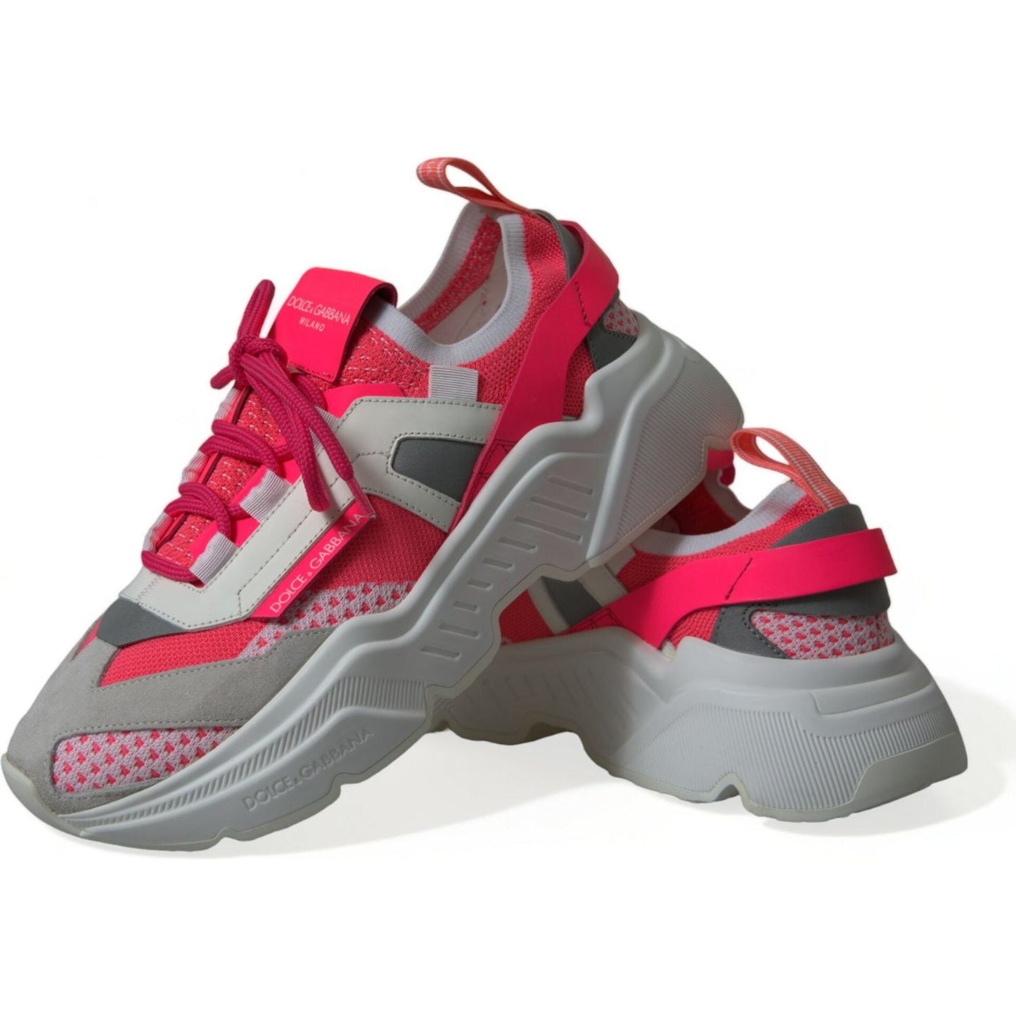 Dolce & Gabbana Multicolor Daymaster Chunky Sneakers Dolce & Gabbana Dim Gray