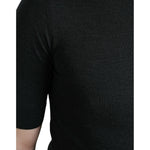 Dolce & Gabbana Dark Gray Crew Neck Short Sleeves T-shirt TSH84602-44