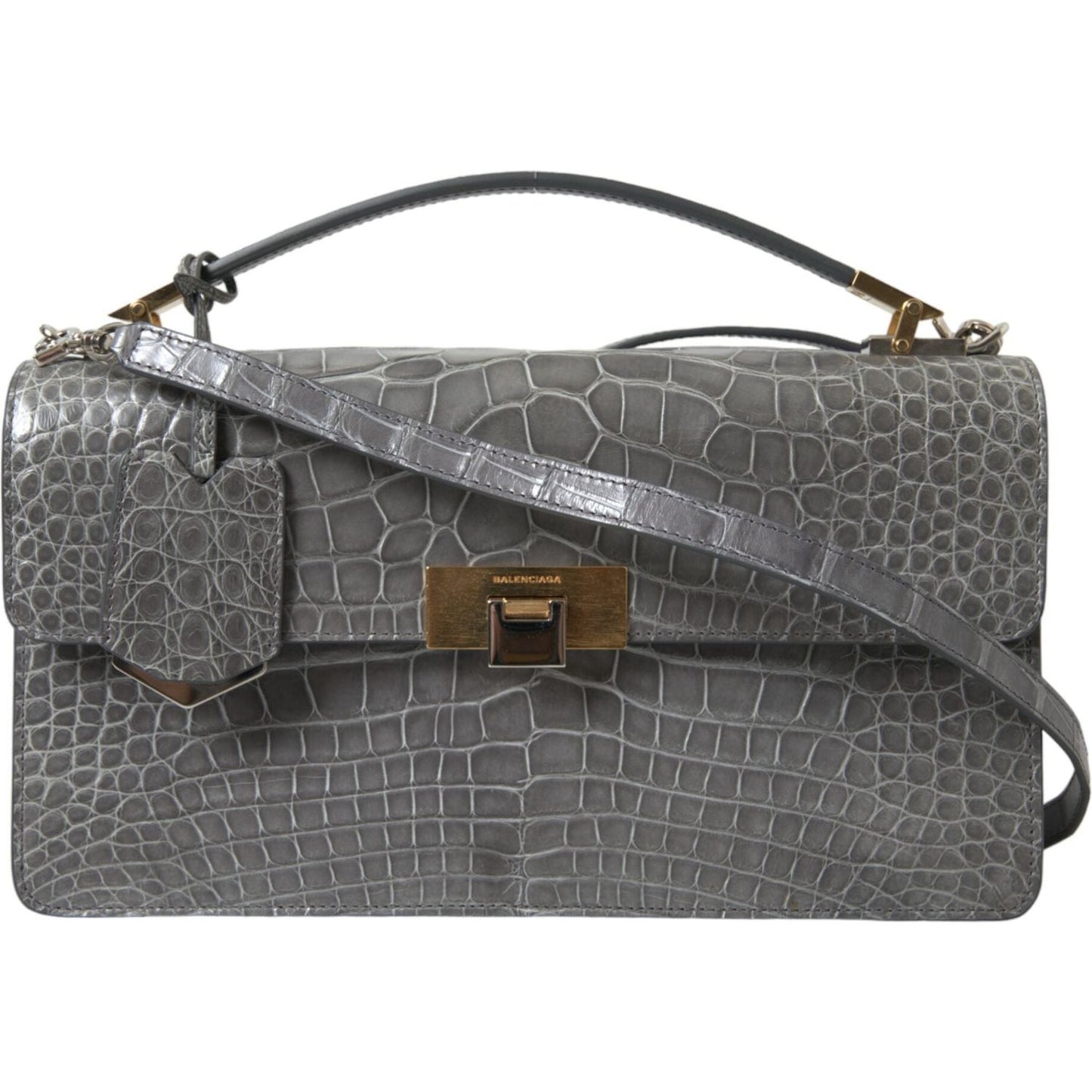 Balenciaga Alligator Leather Medium Shoulder Bag