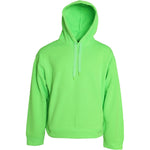 Dolce & Gabbana Neon Green Hooded Top Pullover Sweater TSH851987-54