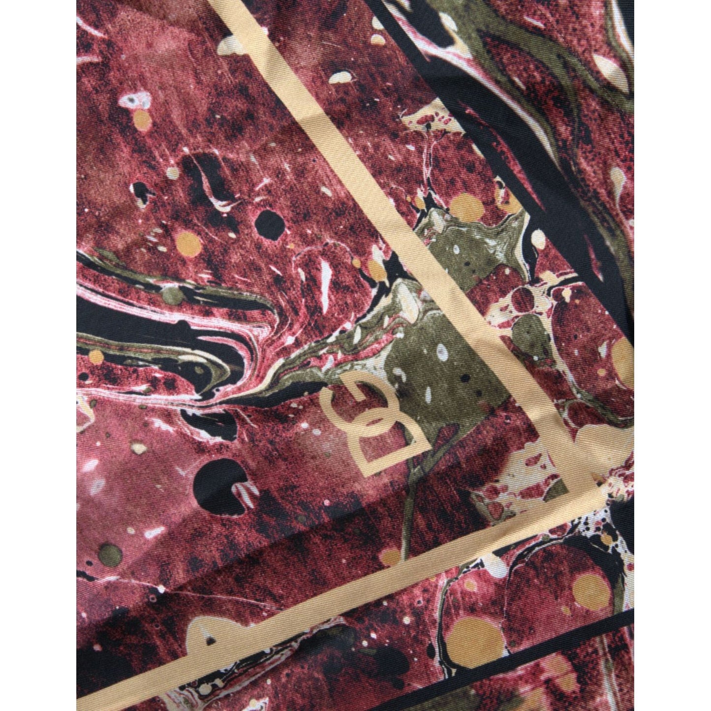Dolce & Gabbana Multicolor Button Down Silk Shirt TSH84714-39