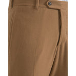 Prada Beige Cashmere Men Straight Fit Dress Pants PAN75304-54