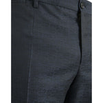 Dolce & Gabbana Blue Wool Men Skinny Dress Pants PAN75308-56