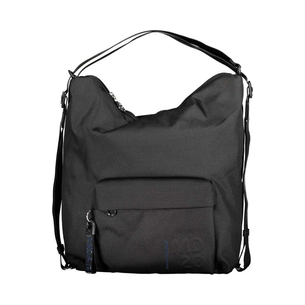 Mandarina Duck Black Polyester Shoulder bag Mandarina Duck Dark Slate Gray