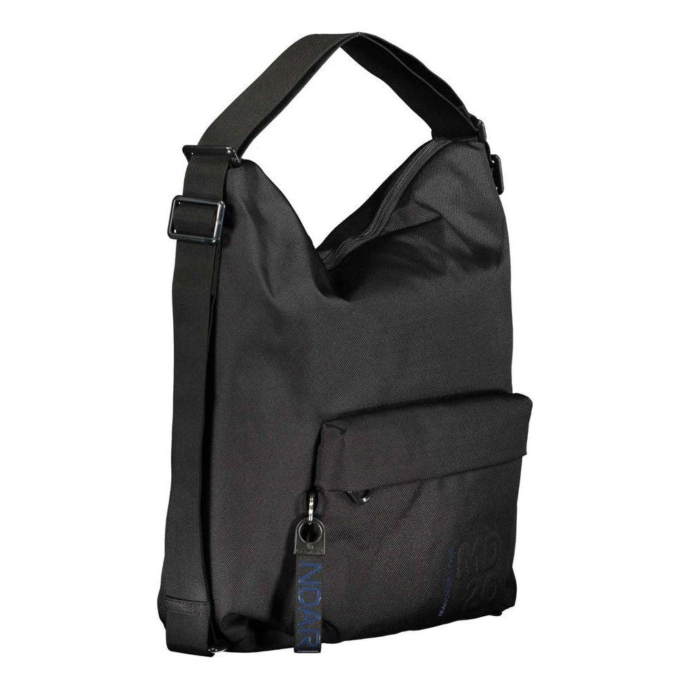 Mandarina Duck Black Polyester Shoulder bag Mandarina Duck Dark Slate Gray