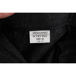 Ermanno Scervino Gray Virgin Wool Skinny Casual Pants SIG30332-2