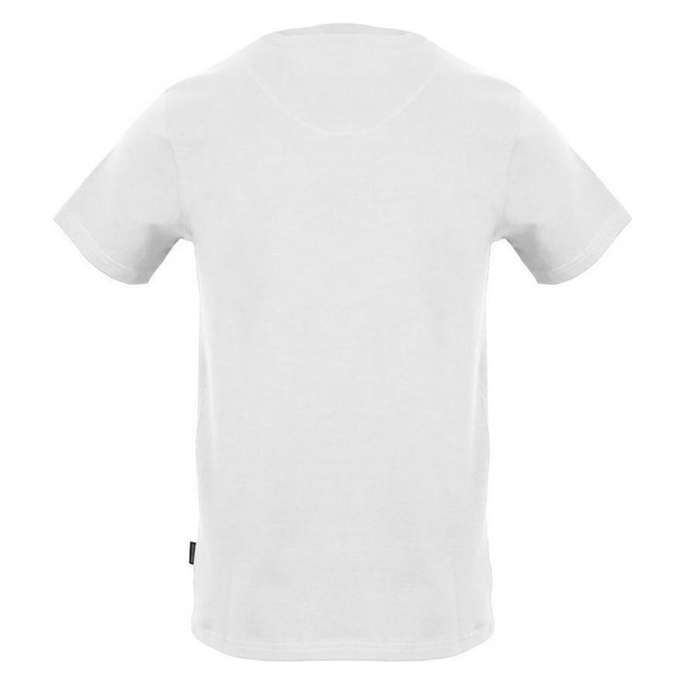 Aquascutum White Cotton Men's T-Shirt Aquascutum Lavender