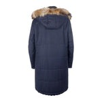 Made in Italy Blue Wool Men's Raincoat LO-4904-IT46 | S