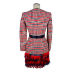 Elisabetta Franchi Red Cotton Women Dress EL-8348-IT38|XS