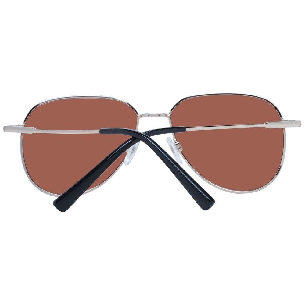 Serengeti Rose Gold Unisex Sunglasses