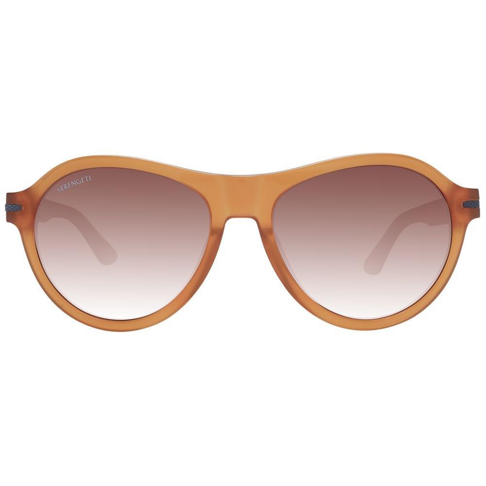 Serengeti Brown Men Sunglasses