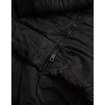 Dolce & Gabbana Black Nylon Hooded Parka Coat Winter Jacket Dolce & Gabbana Black