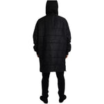 Dolce & Gabbana Black Nylon Hooded Parka Coat Winter Jacket Dolce & Gabbana Black