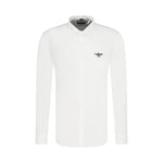 Aeronautica Militare White Cotton Men Shirt AE-7878-S