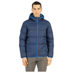 La Martina Blue Nylon Men Jacket LA-7842-M