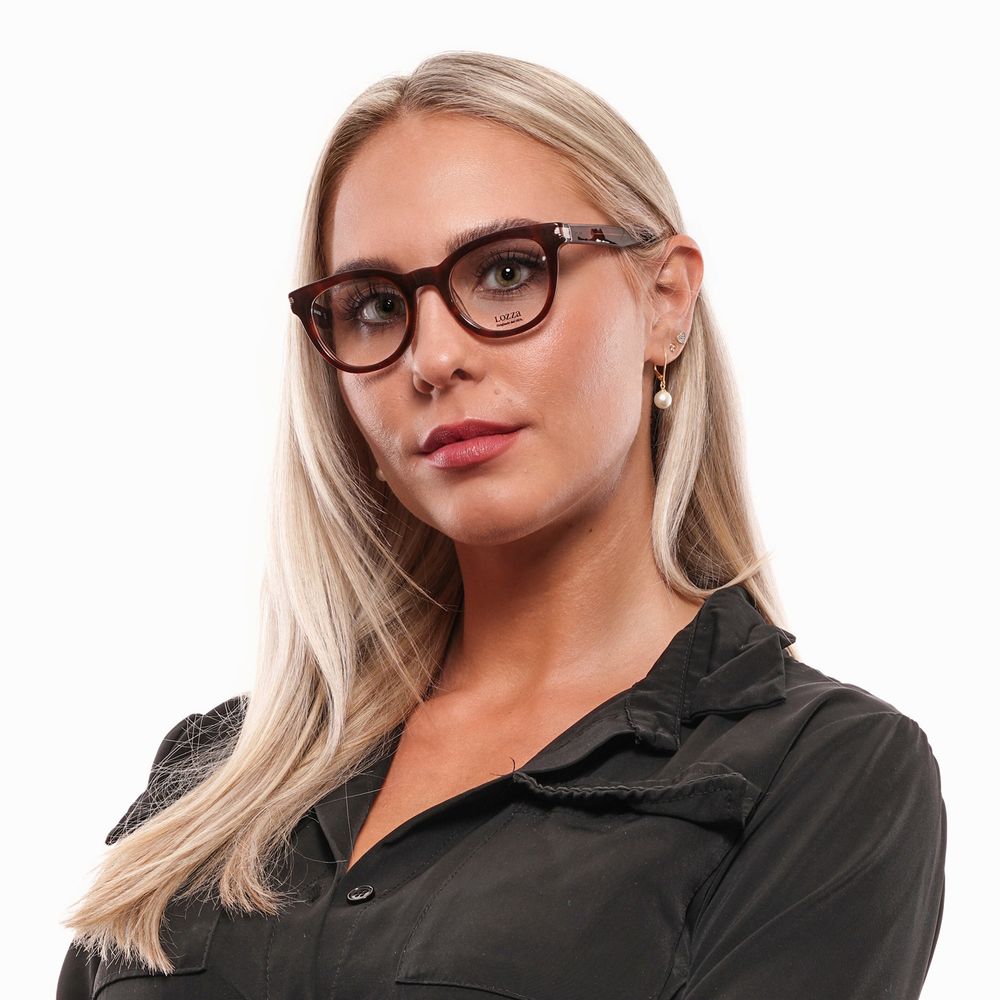 Lozza Brown Women Glasses Frame
