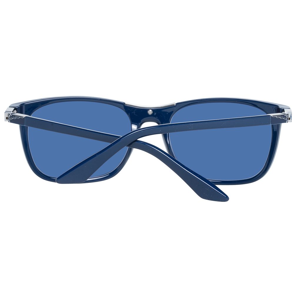 Longines Black Plastic Sunglasses
