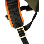 Dolce & Gabbana Military Green Patchwork Rucksack Backpack Bag BAG1482