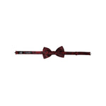 Dolce & Gabbana Red Silk Floral Adjustable Neck Men Bow Tie