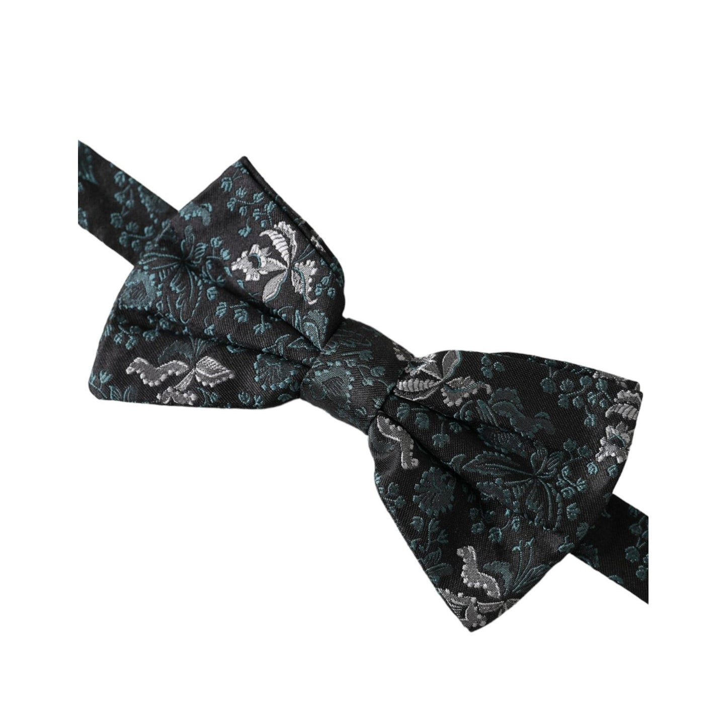 Dolce & Gabbana Multicolor Fantasy Floral Silk Adjustable Neck Men Bow Tie FT3941