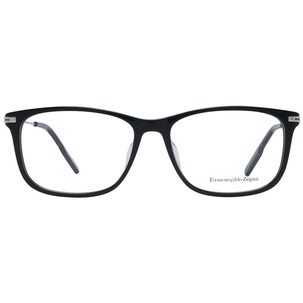 Ermenegildo Zegna Black Men Glasses Frame