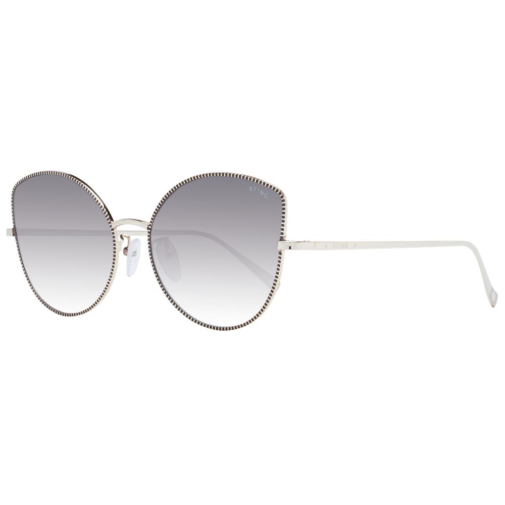 Sting Rose Gold Metal Sunglasses