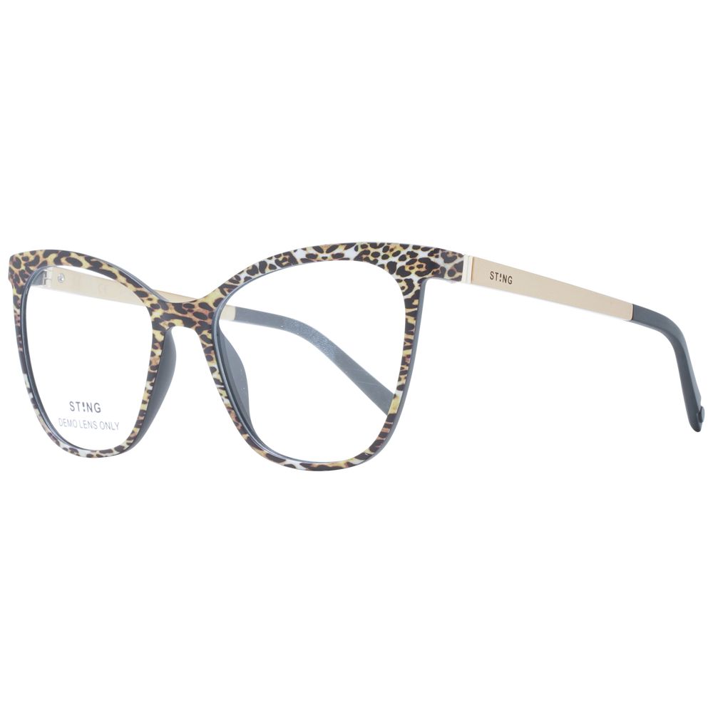 Sting Black Plastic Glasses (Frames)