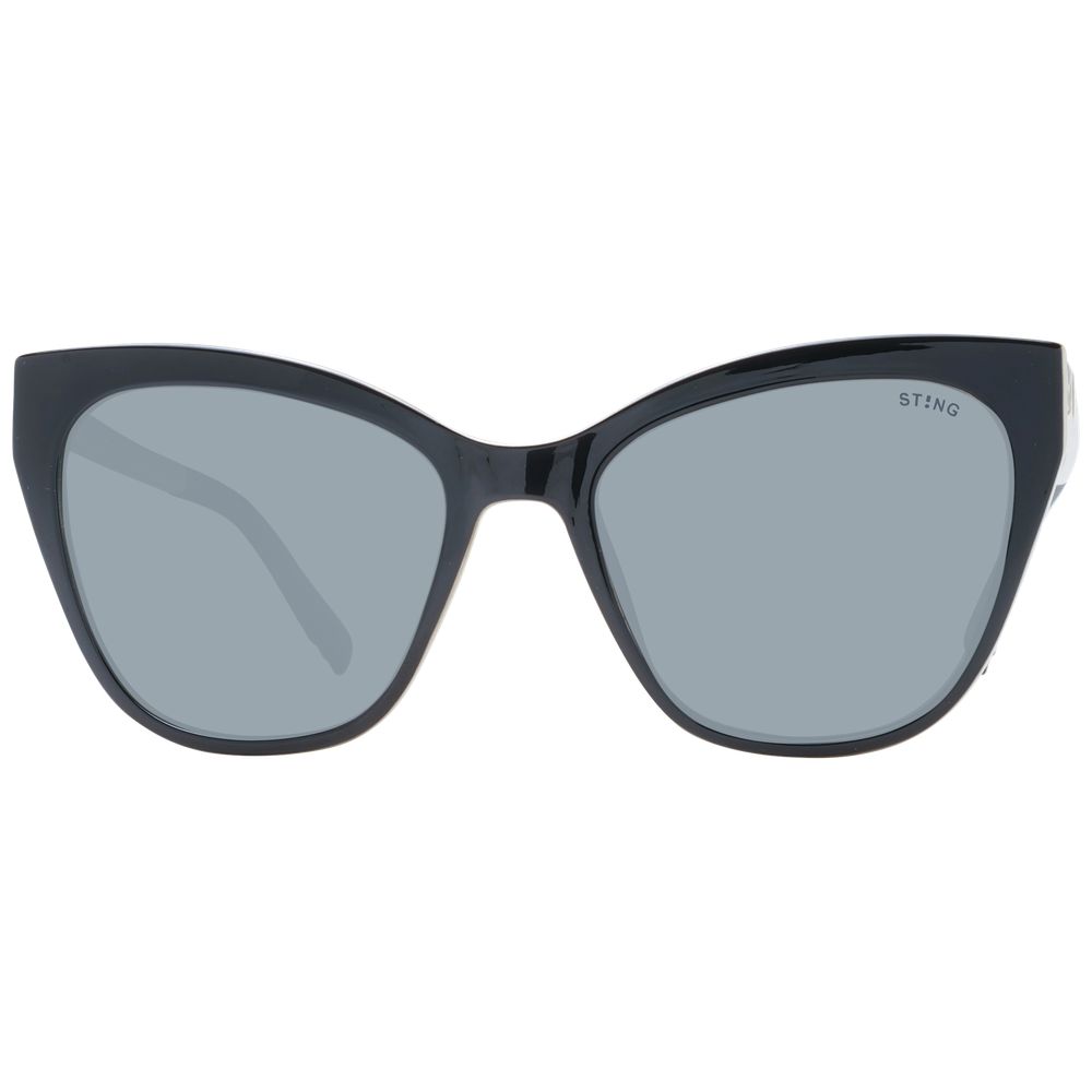 Sting Black Plastic Glasses (Frames)