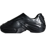 Dolce & Gabbana Black Foiled Rubber Toy Low Top Men Sneakers Shoes MV5827-44