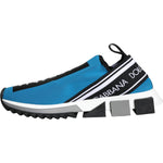 Dolce & Gabbana Blue Logo Low Top Sorrento Men Sneakers Shoes MV6073-40
