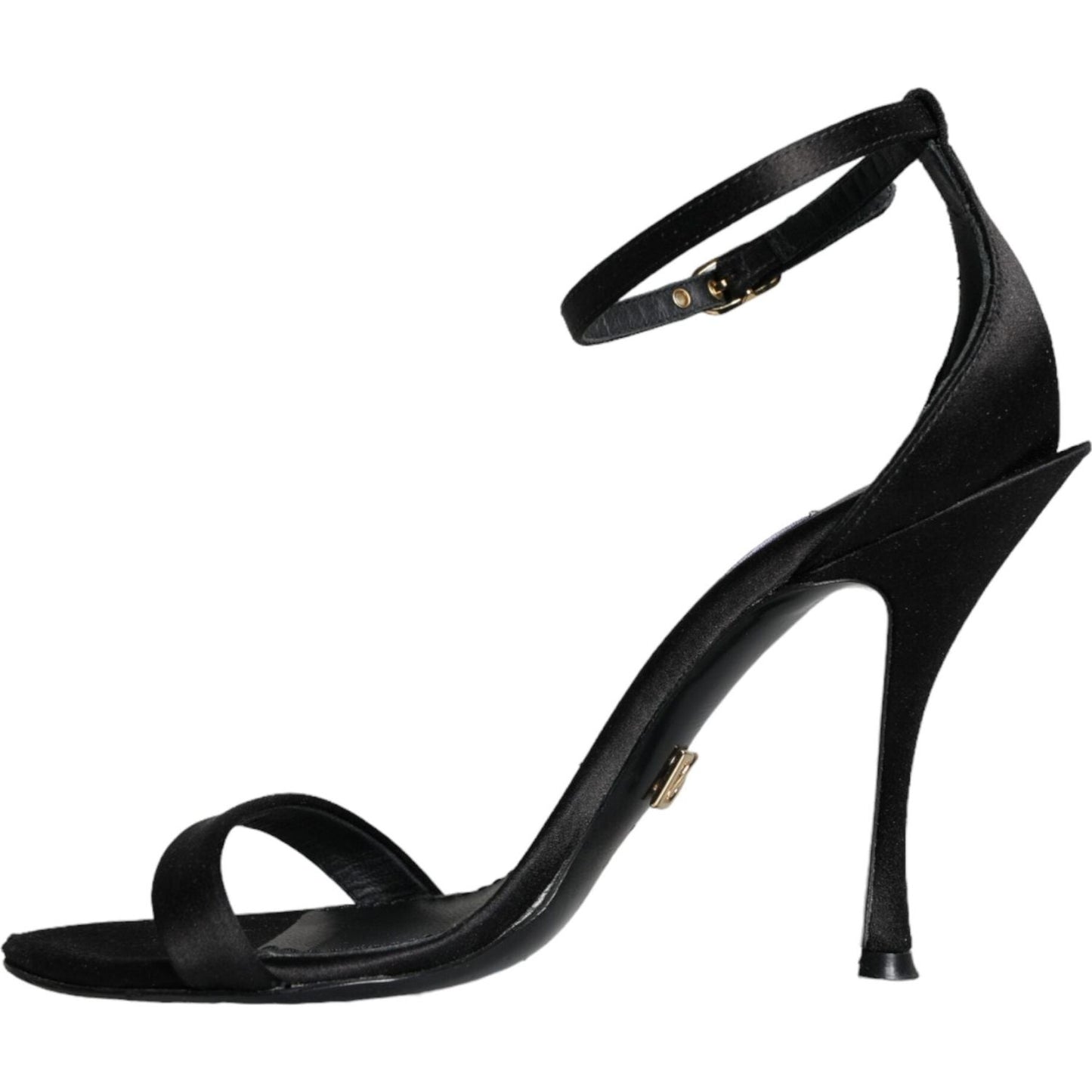 Dolce & Gabbana Black KEIRA Heels Ankle Strap Sandals Shoes Dolce & Gabbana Black