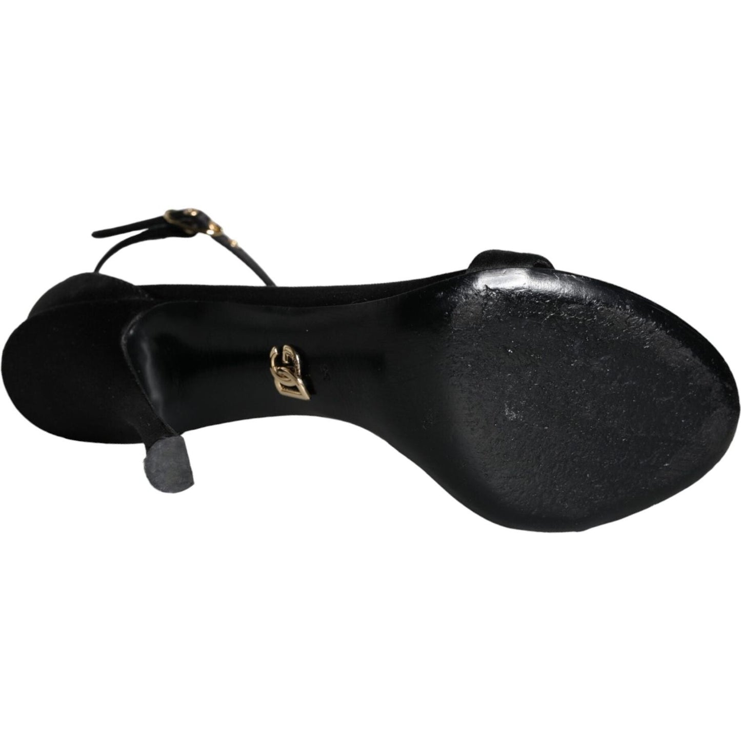 Dolce & Gabbana Black KEIRA Heels Ankle Strap Sandals Shoes Dolce & Gabbana Black