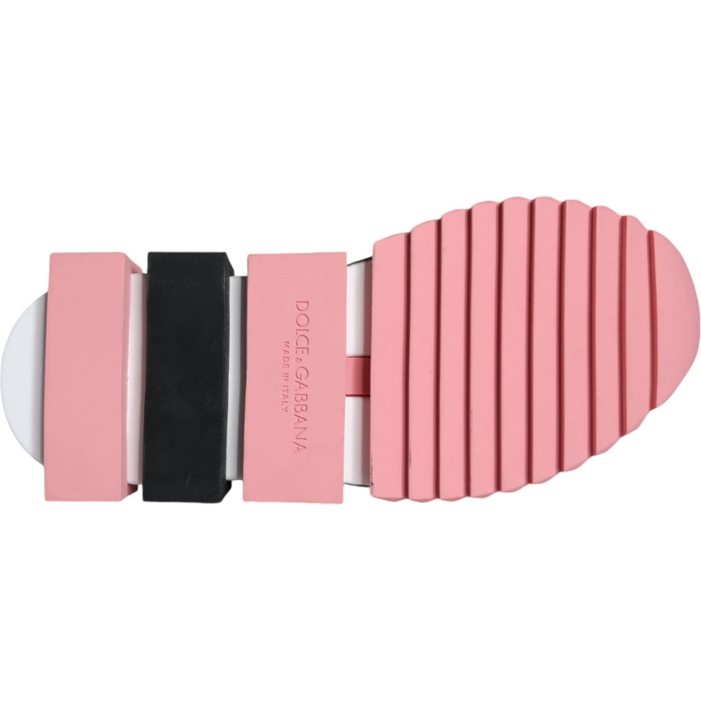 Dolce & Gabbana Multicolor Sorrento Socks Logo Sneakers Shoes Dolce & Gabbana Tan