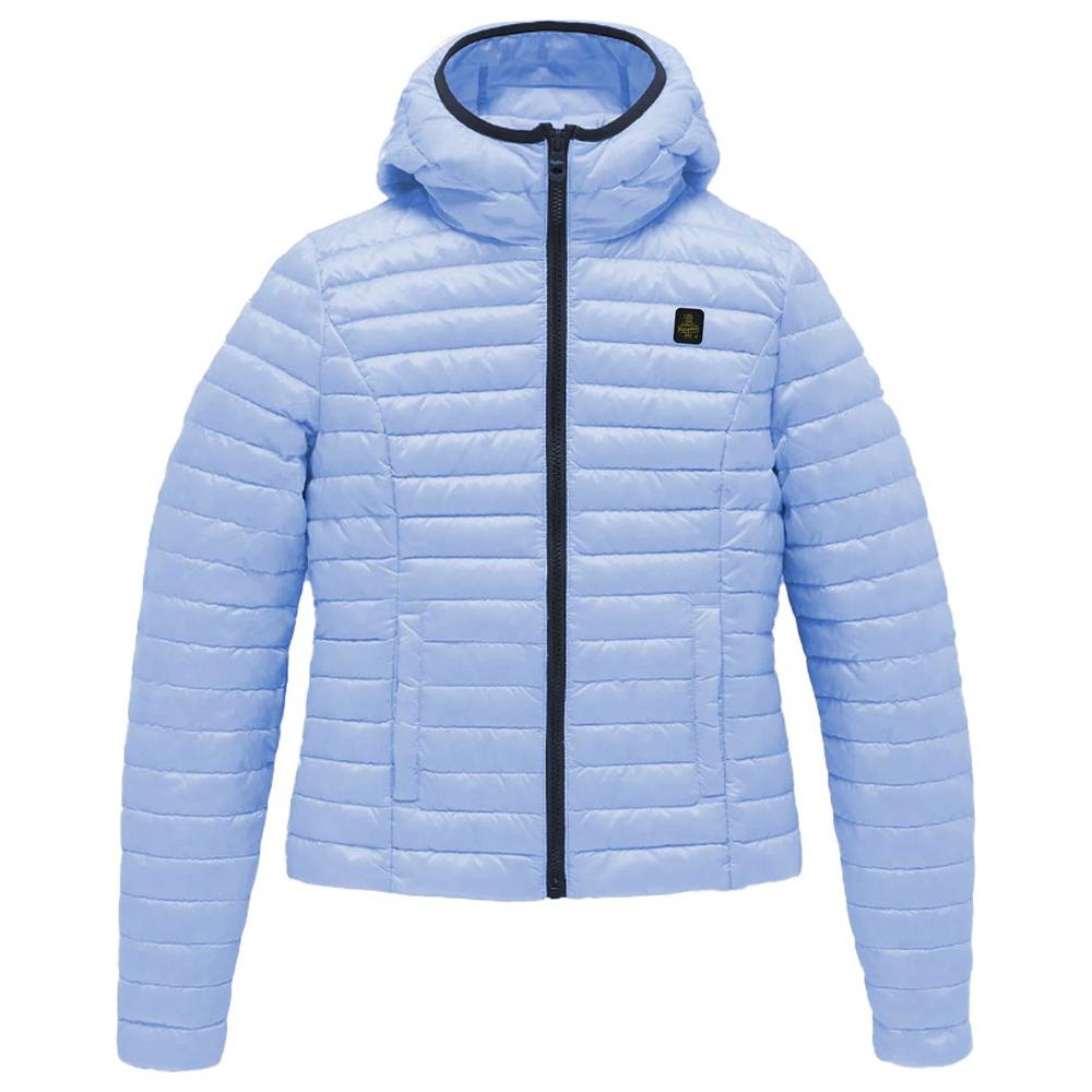Refrigiwear Light Blue Polyamide Women Jacket