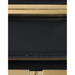Dolce & Gabbana Multicolor Floral Gold Frame Clutch Evening Purse Bag BAG1525