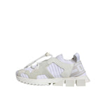 Dolce & Gabbana White Mesh Sorrento Trekking Sneakers Shoes LA6177#1-37