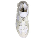 Dolce & Gabbana White Mesh Sorrento Trekking Sneakers Shoes LA6177#1-37