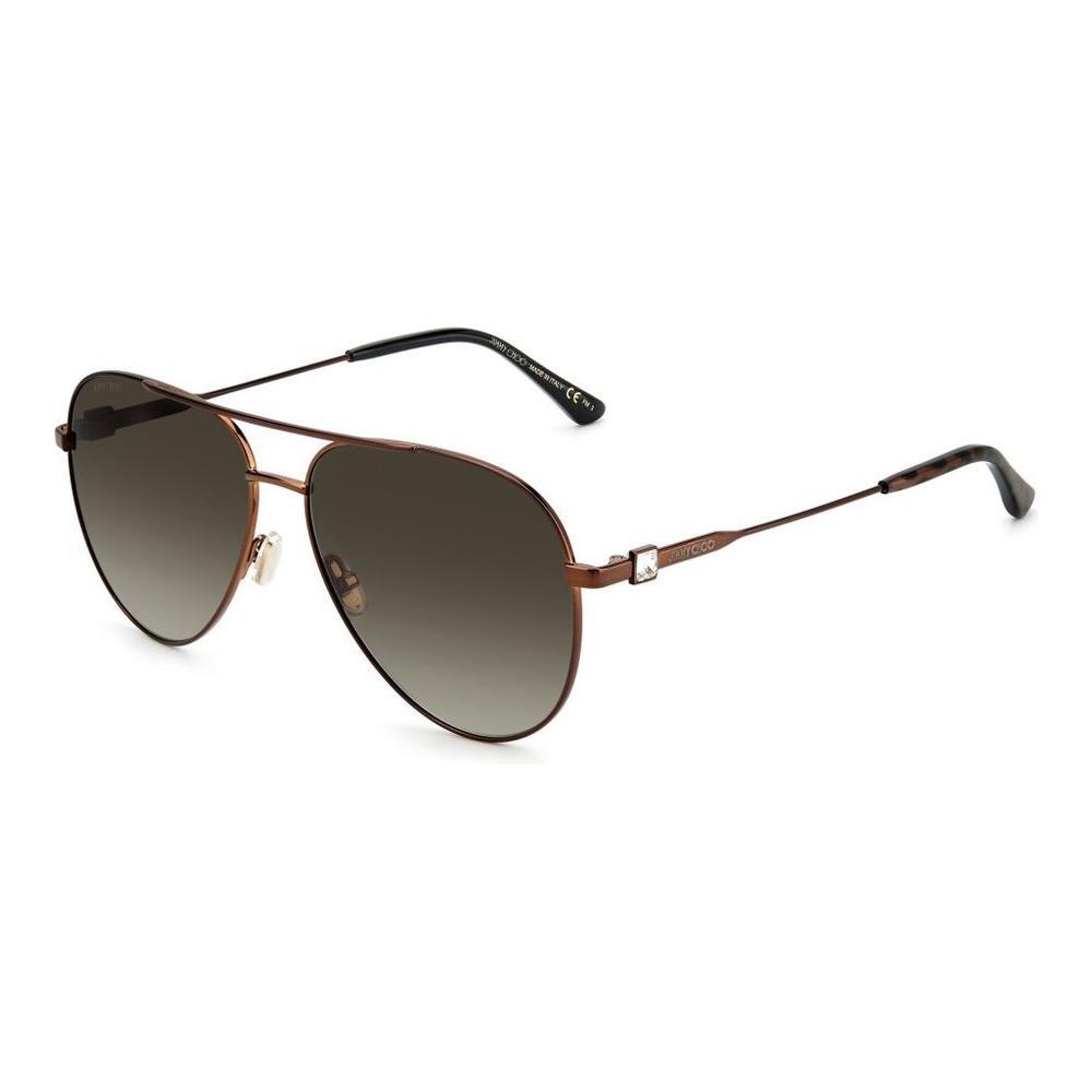 Jimmy Choo Brown Metal Sunglasses JCOLLYSJ7DAC